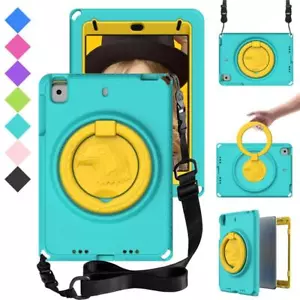 Kids Shockproof Case For iPad Mini 5 4 3 2 1 Heavy Duty Protective Strap Stand - Picture 1 of 26