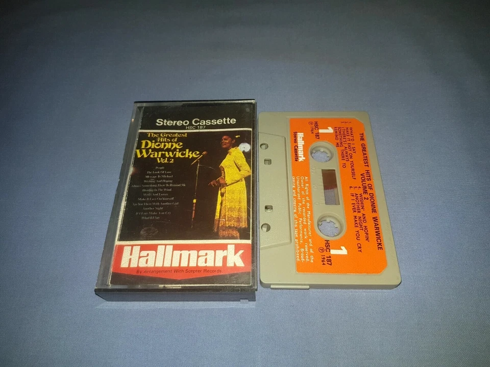 THE GREATEST HITS OF DIONNE WARWICK VOL.2 CASSETTE TAPE ALBUM - Image 1 of 2