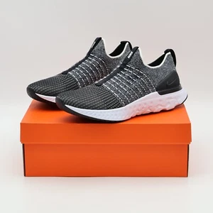 CJ0277-003 Nike REACT PHANTOM RUN FK 2 BLACK WHITE (Men's) - Picture 1 of 10