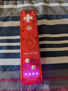 Nintendo Wii Red Rock Candy Wiimote Remote Controller Wii TESTED - Bild 1 von 1