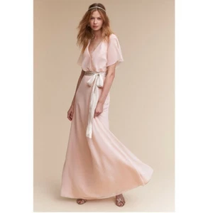 $240 BHLDN EPPERLEY DRESS size 4 new pink color - Picture 1 of 6