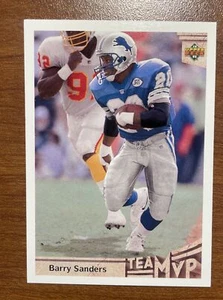 Barry Sanders - 1992 Upper Deck - Detroit Lions #368 - Picture 1 of 4