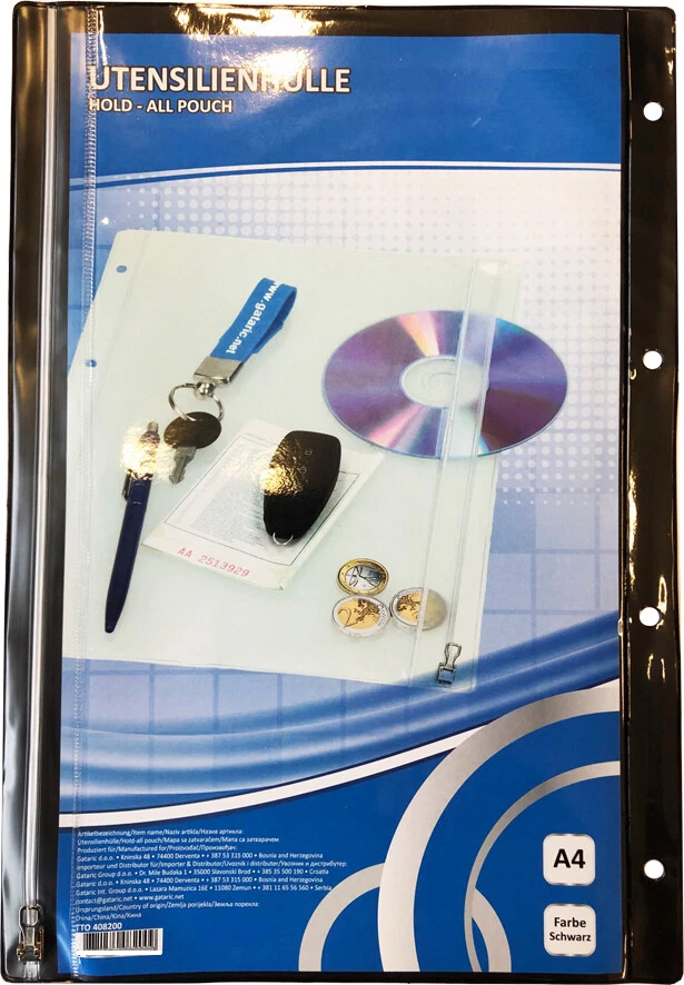 Banktasche A4 m. LOCHRAND Utensilientasche Dokumententasche Aufbewahrungstasche