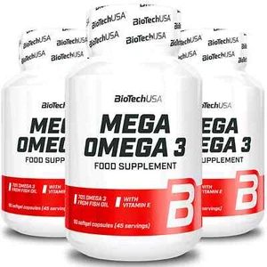 MEGA OMEGA 3 - Softgel Capsules 70% EPA and DHA , Brain and Heart Health - Picture 1 of 12