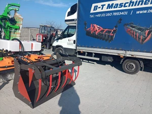 Silozange Greifschaufel 1,6 m Krokodilgebiss 160 cm Frontladerschaufel Euro Norm - Bild 1 von 20