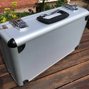 Aluminium Flight Carry Case Lockable Storage / Tool Box - New with Key - 40cm - Picture 1 of 9
