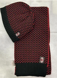 COMPLETO SCIARPA E CAPPELLO MILAN RAGAZZINO - Foto 1 di 1