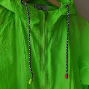 Vintage Be In The Current Seen Windbreaker Gr. M grün - Bild 1 von 12