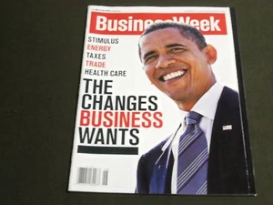2008 NOVEMBER 17 BUSINESS WEEK MAGAZINE - BARACK OBAMA 44TH PRESIDENT - K 1002 - Picture 1 of 3