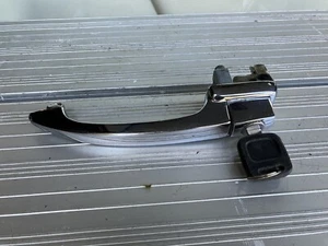 VW 60s Beetle Chrome Door Handle With Key Volkswagen Bug parts locking good used - Picture 1 of 7