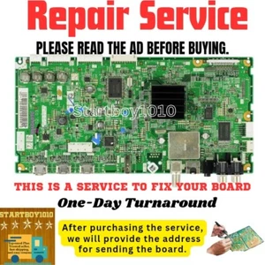 Reparaturservice Mitsubishi WD-73740 WD-82740 934C407002 Hauptplatine - Bild 1 von 3