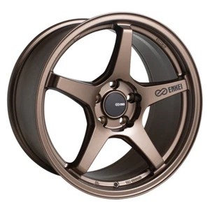 ENKEI TS5 Rim 17X8 5X114.3 Offset 40 Matte Bronze (Quantity of 1) - Picture 1 of 2