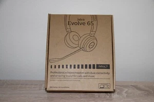 Jabra Evolve 65 MS Mono, emballage d'origine, dongle USB 370, câble de charge, sacoche, top 6599-823-30 - Photo 1/7