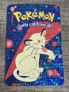 2000 Vintage Licensed Nintendo Pokemon Persian # 53 Holo Vending Prism Sticker! - Picture 1 of 2
