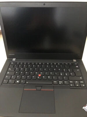 Lenovo ThinkPad T470 14" (Intel Core i5-6300u, 8GB RAM, 256GB SSD) Laptop - Nero - Immagine 1 di 4