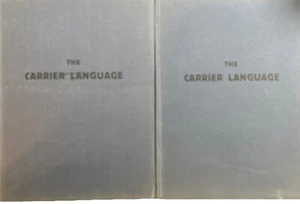 The Carrier Language Grammar & Dictionary Combined A. G. Morice 2 Volumes 1932 - Imagen 1 de 18