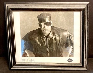 Vintage Framed 1994 Press Photo Musician KOOL MOE DEE With Jive Records - Picture 1 of 3