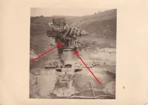 wk2 2wk Foto Artillerie Flak Abwehr Geschütz technik - Bild 1 von 2