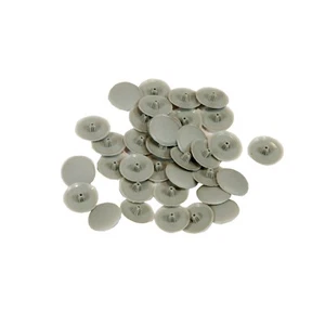 Static Caravan Screw Cap Cover Fog Grey - 100 Pack Cross Head Fixings Plastic - Picture 1 of 6