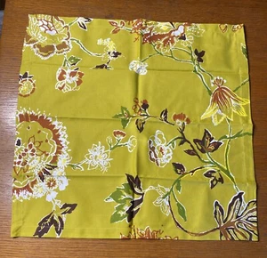 Set 6 Tovaglioli Tessuto Cassa e Barile Irene Tovagliolo Verde 21x21 Nuovi Senza Senza Etichette - Foto 1 di 4