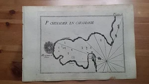 1780 Roux-Meucci: Mappa "P Chevalier en Caramanie" (Turchia Turkey Turquia) - Picture 1 of 1