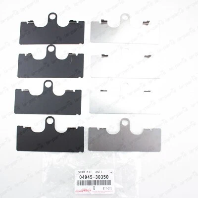 New Genuine Lexus GS350 GS450h IS350 IS200 Front Disc Brake Pad Shim 04945-30350 - Image 1 of 4