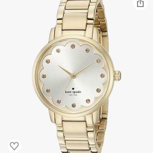 Orologio da donna Kate Spade New York Gramercy oro quadrante capesante bracciale KSW1047
