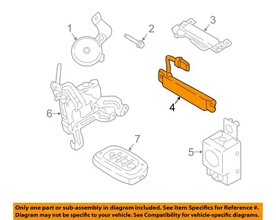 Antena de entrada sin llave HYUNDAI OEM 16-17 Tucson 95420D3300 Foto 1 de 2