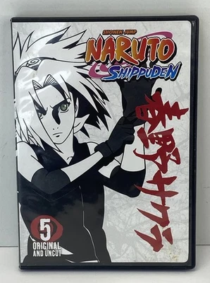Naruto Shippuden Vol. 5 Shonen Jump (2007 DVD) Original Uncut Episodes 18-21 Foto 1 de 4