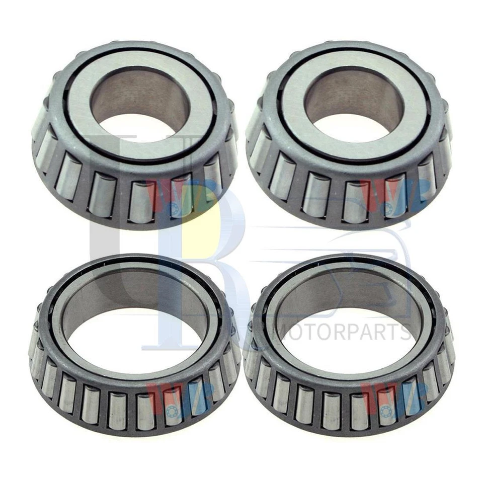 WJB 4x Cojinete de rueda exterior delantero interior delantero para Ford E-150 2008-2011 2012 2013 Foto 1 de 4