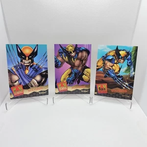 1995 Fleer Ultra Marvel Kids Wolverine Lot (3) #88 #89 #91 - A - Picture 1 of 2
