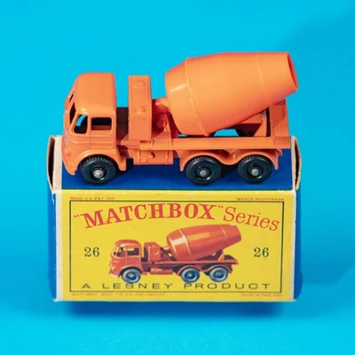 Matchbox Regular Wheels / MB 26 B4 / Foden Cement Truck 2 / 1961 MIB / D Box - Image 1 of 4