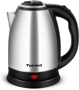 TOPWIT Electric Kettle, 2.0L Hot Water Kettle Electric, Bpa-Free Stainless Steel - Picture 1 of 12