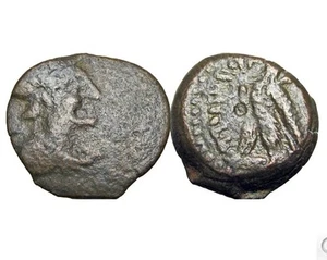 PTOLEMAIC KINGS of EGYPT. Ptolemy V Epiphanes. 204-180 BC. Æ Hemiobol - Picture 1 of 1