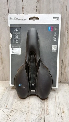 Selle Royal Respiro Athletic Unisex Black Multicolor Unique Bike/Cycling Saddle - Image 1 of 3