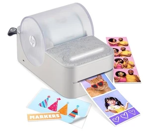 HP Sprocket Panorama Instant Portable Color Printer (Silver) 2 x .5- 9 Zink Stic - Picture 1 of 13