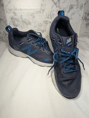 New Balance 573 Todo Terreno Zapatos para Correr Senderismo Trail Para Hombres 11 4E Azul Marino y Gris Foto 1 de 4