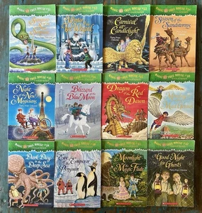 LOT OF 12 MAGIC TREE HOUSE MERLIN MISSION BOOKS #34-42 MARY POPE OSBORNE - Picture 1 of 6