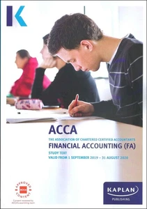 KAPLAN PUBLISHING FINANCIAL ACCOUNTING - STUDY TEXT (Paperback) (UK IMPORT) - Picture 1 of 1