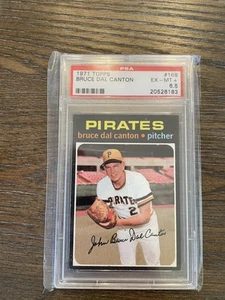 1971 Topps #168 Bruce Dal Canton PSA 6.5 - Picture 1 of 2