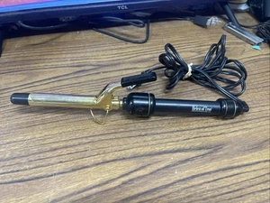 Helen of Troy Professional Curling Iron 3/4" Barrel 24K Gold Series Model 1003 - Picture 1 of 5