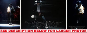 FOTOS DE MICHAEL JACKSON THE BILLIE JEAN SHOW 3xRARAS 8x10 - Imagen 1 de 1
