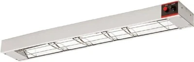 60" Food Heat Lamp Overhead Food Warmer Commercial Infrared Strip Heater 1400W - Image 1 of 3