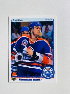 Tarjeta de hockey 1992 cubierta superior #21 Craig Muni casi nueva-como nueva de la NFL - Imagen 1 de 2