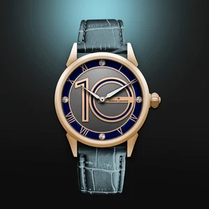 Reloj pulsera de lujo Vacheron Constantin suizo mecánico para hombre esfera verde - Imagen 1 de 9