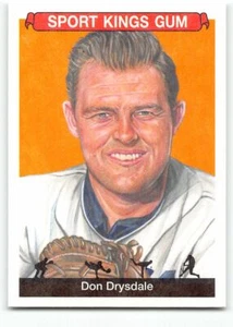 2018 SportKings Sport Kings #30 Don Drysdale Baseball - Picture 1 of 2