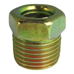 FMSI #3015 Standard Steel Invert Flare Tube Nut - 3/8" x 5/8" - 18 TPI - 10 Pack - Picture 1 of 2