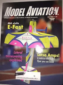 Model Aviation Magazine Electric Fest Lotsa Amps June 2006 041317nonrh - Imagen 1 de 1