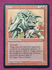 Magic The Gathering FALLEN EMPIRES ORGG single red card MTG