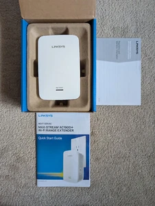 LINKSYS MAX-STREAM WiFi Range Extender AC1900 RE7000-CA - Picture 1 of 10